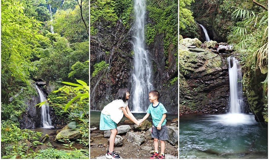 【南投埔里】觀音瀑布步道、觀音吊橋—埔霧三瀑之一/內外雙層瀑布/蝴蝶步道