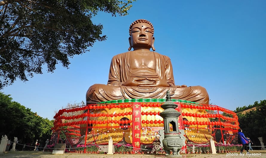 彰化八卦山大佛風景區—新春大佛換新裝、八卦文學步道