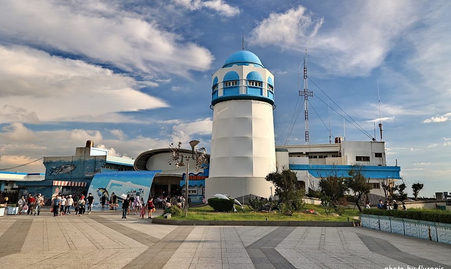 台中清水｜梧棲觀光漁港、三井 outlet 摩天輪燈光秀